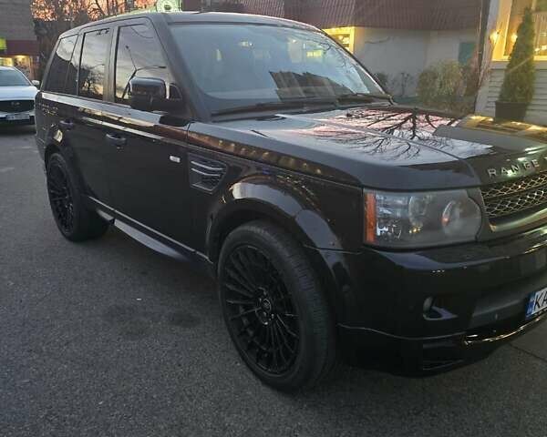 Черный Ленд Ровер Рендж Ровер, объемом двигателя 5 л и пробегом 210 тыс. км за 17000 $, фото 2 на Automoto.ua
