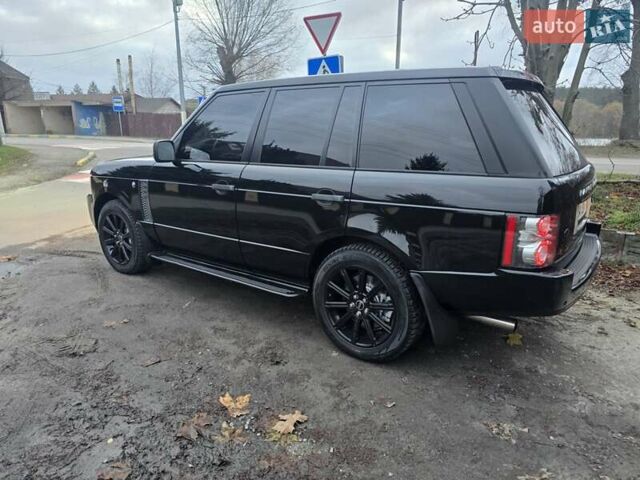 Черный Ленд Ровер Рендж Ровер, объемом двигателя 5 л и пробегом 190 тыс. км за 17000 $, фото 49 на Automoto.ua