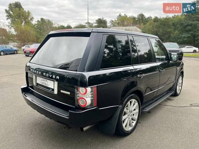 Черный Ленд Ровер Рендж Ровер, объемом двигателя 5 л и пробегом 164 тыс. км за 18400 $, фото 11 на Automoto.ua