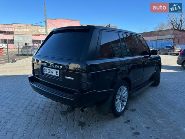 Чорний Ленд Ровер Рендж Ровер, об'ємом двигуна 5 л та пробігом 372 тис. км за 12500 $, фото 11 на Automoto.ua