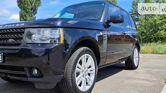Черный Ленд Ровер Рендж Ровер, объемом двигателя 5 л и пробегом 184 тыс. км за 12800 $, фото 15 на Automoto.ua