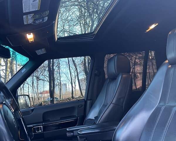 Чорний Ленд Ровер Рендж Ровер, об'ємом двигуна 5 л та пробігом 237 тис. км за 14999 $, фото 7 на Automoto.ua