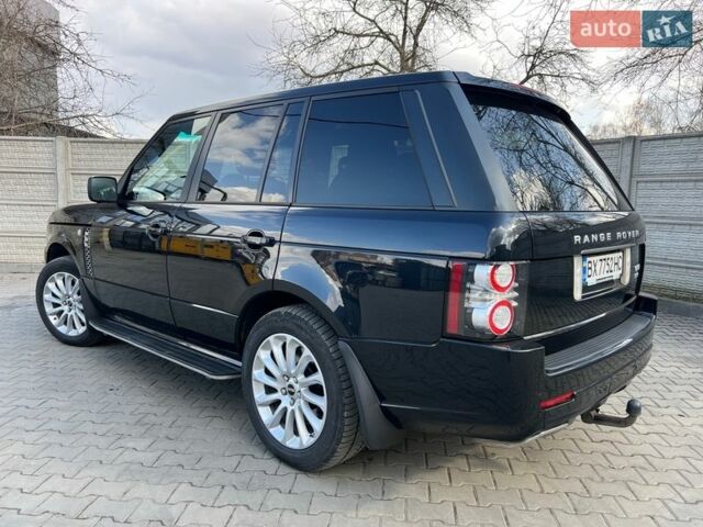 Чорний Ленд Ровер Рендж Ровер, об'ємом двигуна 4.37 л та пробігом 203 тис. км за 24000 $, фото 10 на Automoto.ua