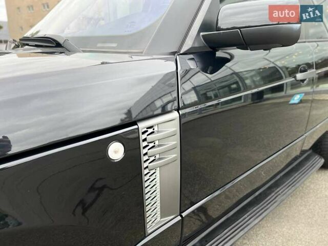 Черный Ленд Ровер Рендж Ровер, объемом двигателя 5 л и пробегом 164 тыс. км за 18400 $, фото 14 на Automoto.ua
