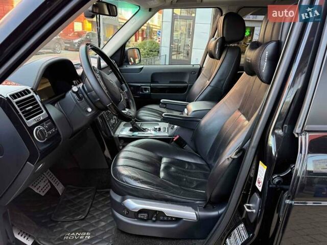 Черный Ленд Ровер Рендж Ровер, объемом двигателя 5 л и пробегом 179 тыс. км за 22900 $, фото 13 на Automoto.ua