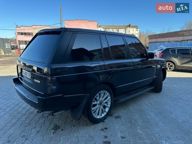 Чорний Ленд Ровер Рендж Ровер, об'ємом двигуна 5 л та пробігом 372 тис. км за 12500 $, фото 9 на Automoto.ua