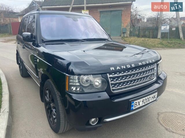 Чорний Ленд Ровер Рендж Ровер, об'ємом двигуна 4.37 л та пробігом 207 тис. км за 20900 $, фото 10 на Automoto.ua