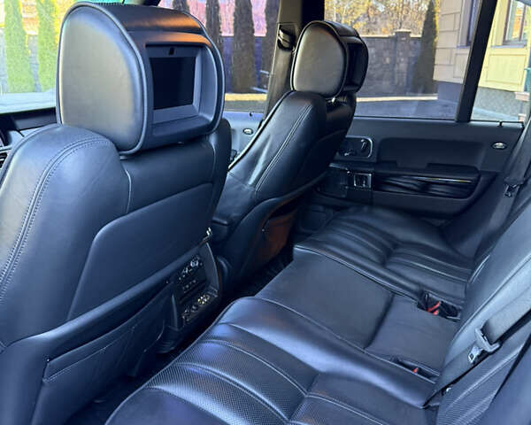 Чорний Ленд Ровер Рендж Ровер, об'ємом двигуна 4.37 л та пробігом 186 тис. км за 22500 $, фото 12 на Automoto.ua