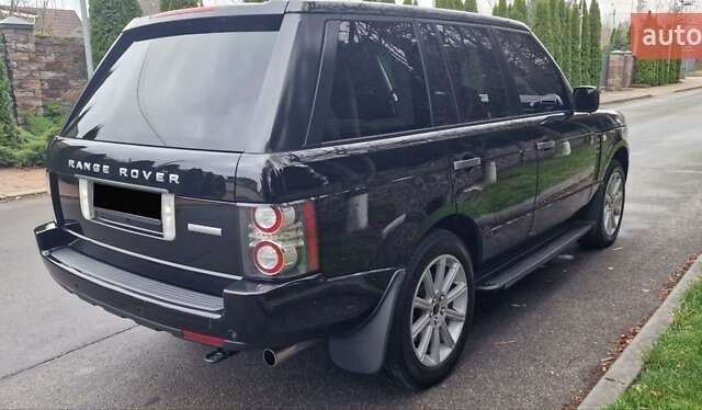 Чорний Ленд Ровер Рендж Ровер, об'ємом двигуна 5 л та пробігом 186 тис. км за 18700 $, фото 8 на Automoto.ua