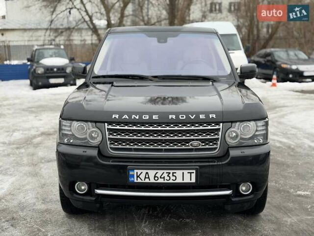Чорний Ленд Ровер Рендж Ровер, об'ємом двигуна 5 л та пробігом 163 тис. км за 11990 $, фото 7 на Automoto.ua