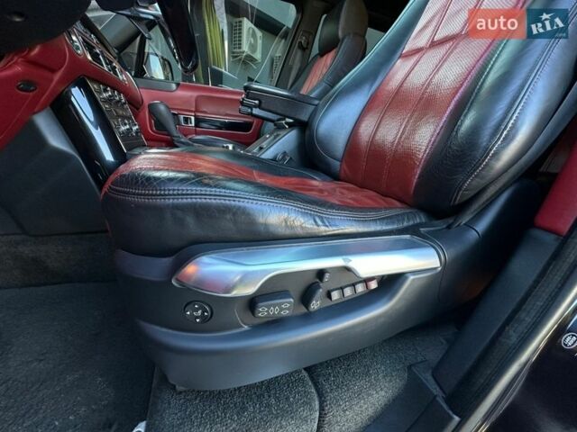 Чорний Ленд Ровер Рендж Ровер, об'ємом двигуна 5 л та пробігом 372 тис. км за 12500 $, фото 28 на Automoto.ua