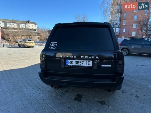 Чорний Ленд Ровер Рендж Ровер, об'ємом двигуна 5 л та пробігом 372 тис. км за 12500 $, фото 14 на Automoto.ua