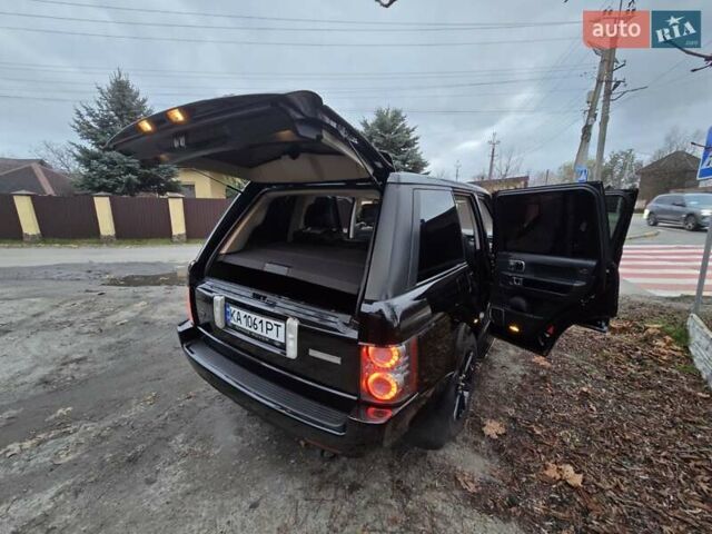 Черный Ленд Ровер Рендж Ровер, объемом двигателя 5 л и пробегом 199 тыс. км за 17000 $, фото 11 на Automoto.ua