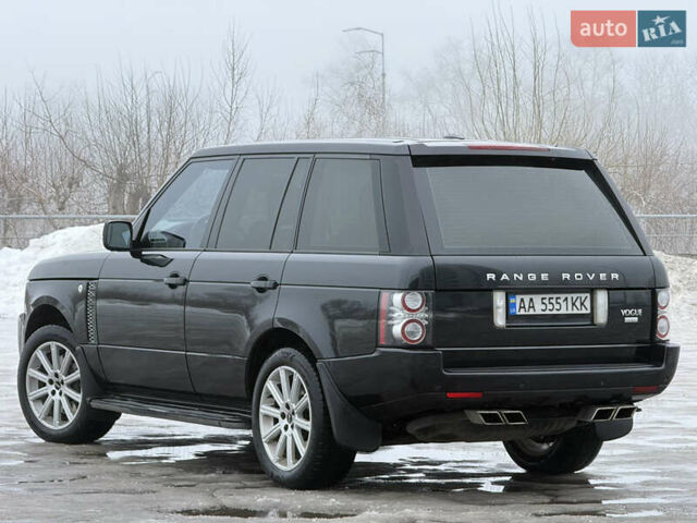 Чорний Ленд Ровер Рендж Ровер, об'ємом двигуна 4.37 л та пробігом 390 тис. км за 20500 $, фото 4 на Automoto.ua