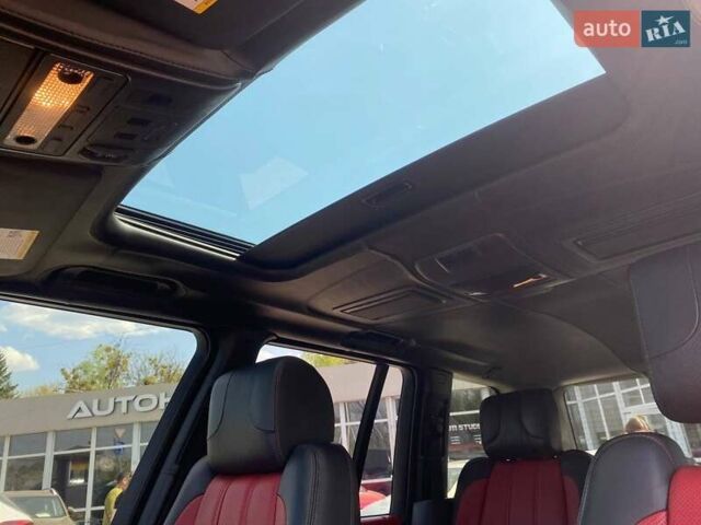 Чорний Ленд Ровер Рендж Ровер, об'ємом двигуна 5 л та пробігом 231 тис. км за 19500 $, фото 28 на Automoto.ua