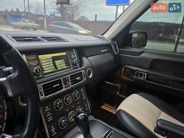 Черный Ленд Ровер Рендж Ровер, объемом двигателя 5 л и пробегом 190 тыс. км за 17000 $, фото 41 на Automoto.ua