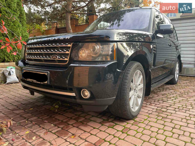 Черный Ленд Ровер Рендж Ровер, объемом двигателя 5 л и пробегом 250 тыс. км за 17700 $, фото 1 на Automoto.ua