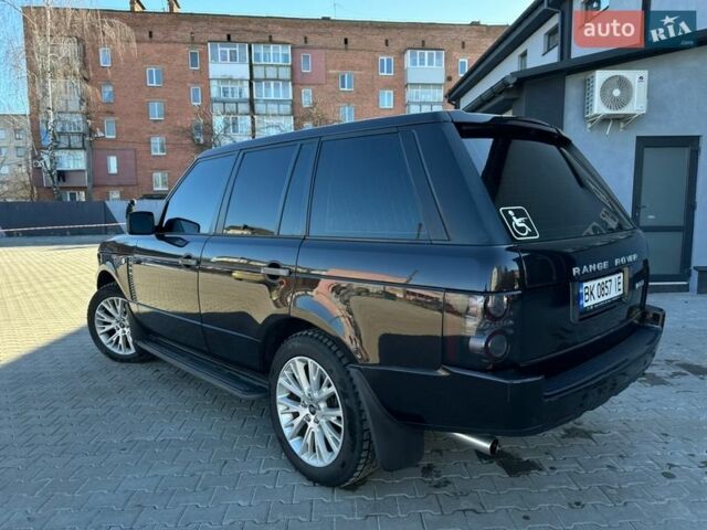 Чорний Ленд Ровер Рендж Ровер, об'ємом двигуна 5 л та пробігом 372 тис. км за 12500 $, фото 18 на Automoto.ua