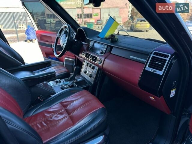 Чорний Ленд Ровер Рендж Ровер, об'ємом двигуна 5 л та пробігом 372 тис. км за 12500 $, фото 41 на Automoto.ua