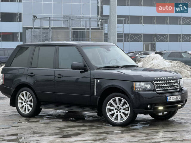 Чорний Ленд Ровер Рендж Ровер, об'ємом двигуна 4.37 л та пробігом 390 тис. км за 20500 $, фото 21 на Automoto.ua
