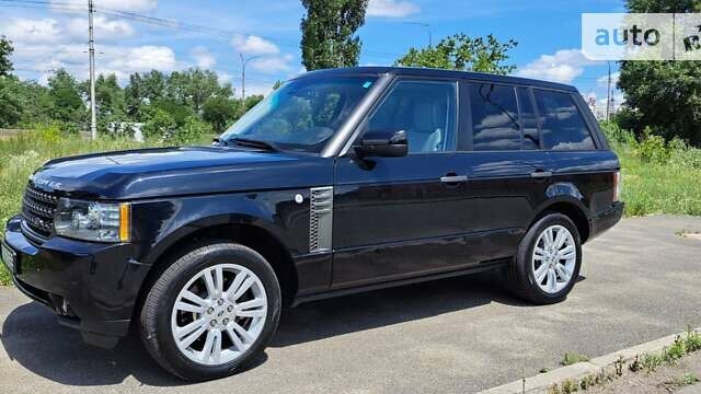 Черный Ленд Ровер Рендж Ровер, объемом двигателя 5 л и пробегом 184 тыс. км за 12800 $, фото 1 на Automoto.ua
