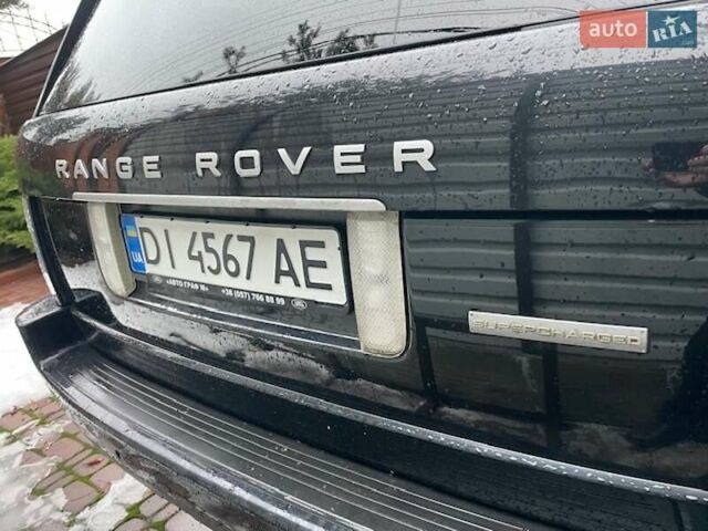 Черный Ленд Ровер Рендж Ровер, объемом двигателя 5 л и пробегом 250 тыс. км за 17700 $, фото 8 на Automoto.ua