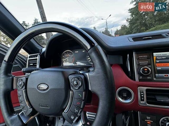 Чорний Ленд Ровер Рендж Ровер, об'ємом двигуна 5 л та пробігом 232 тис. км за 22000 $, фото 19 на Automoto.ua