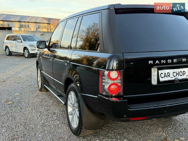 Чорний Ленд Ровер Рендж Ровер, об'ємом двигуна 4.39 л та пробігом 186 тис. км за 19600 $, фото 11 на Automoto.ua