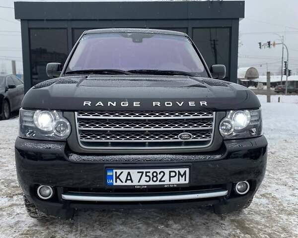 Чорний Ленд Ровер Рендж Ровер, об'ємом двигуна 5 л та пробігом 189 тис. км за 16500 $, фото 2 на Automoto.ua