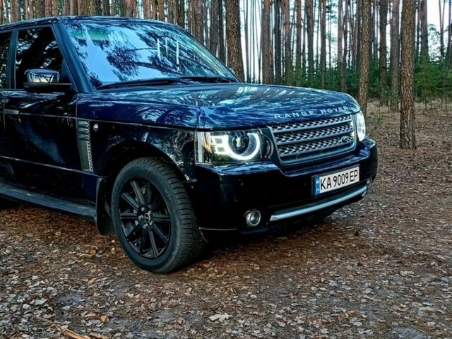 Чорний Ленд Ровер Рендж Ровер, об'ємом двигуна 5 л та пробігом 225 тис. км за 10500 $, фото 13 на Automoto.ua