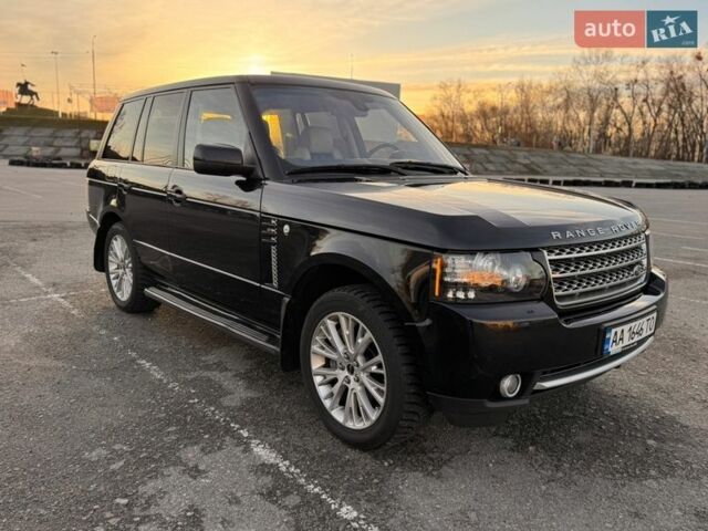 Черный Ленд Ровер Рендж Ровер, объемом двигателя 5 л и пробегом 250 тыс. км за 17000 $, фото 2 на Automoto.ua