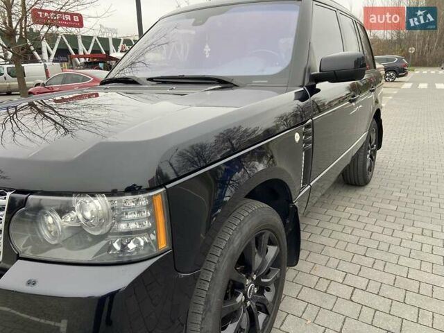 Черный Ленд Ровер Рендж Ровер, объемом двигателя 4.37 л и пробегом 205 тыс. км за 25500 $, фото 3 на Automoto.ua