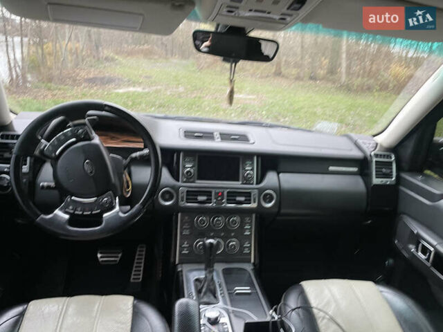Чорний Ленд Ровер Рендж Ровер, об'ємом двигуна 5 л та пробігом 217 тис. км за 15500 $, фото 8 на Automoto.ua