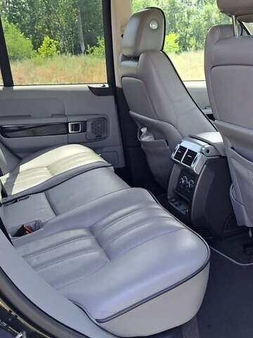 Черный Ленд Ровер Рендж Ровер, объемом двигателя 5 л и пробегом 184 тыс. км за 12800 $, фото 4 на Automoto.ua