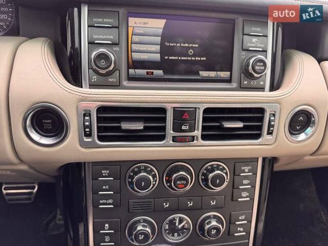 Черный Ленд Ровер Рендж Ровер, объемом двигателя 5 л и пробегом 163 тыс. км за 12687 $, фото 3 на Automoto.ua