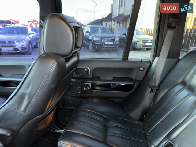 Чорний Ленд Ровер Рендж Ровер, об'ємом двигуна 4.39 л та пробігом 186 тис. км за 19600 $, фото 58 на Automoto.ua