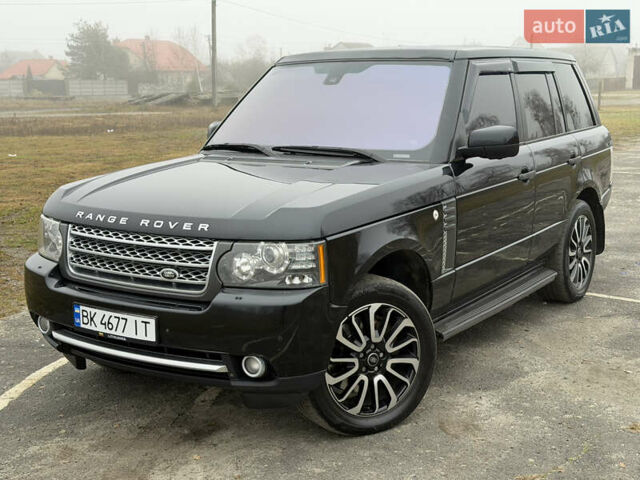 Черный Ленд Ровер Рендж Ровер, объемом двигателя 5 л и пробегом 195 тыс. км за 16000 $, фото 55 на Automoto.ua