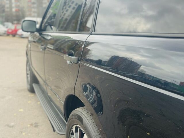 Черный Ленд Ровер Рендж Ровер, объемом двигателя 5 л и пробегом 200 тыс. км за 17999 $, фото 3 на Automoto.ua