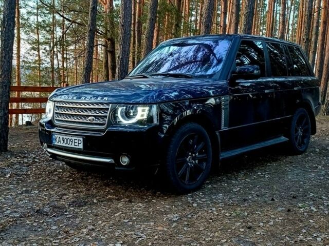Чорний Ленд Ровер Рендж Ровер, об'ємом двигуна 5 л та пробігом 225 тис. км за 10500 $, фото 11 на Automoto.ua