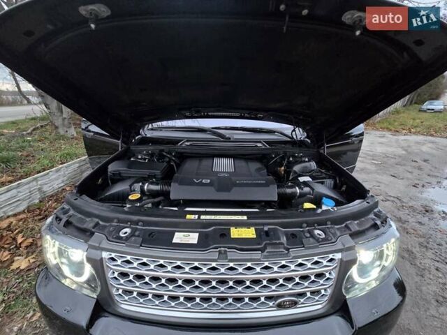 Черный Ленд Ровер Рендж Ровер, объемом двигателя 5 л и пробегом 199 тыс. км за 17000 $, фото 8 на Automoto.ua