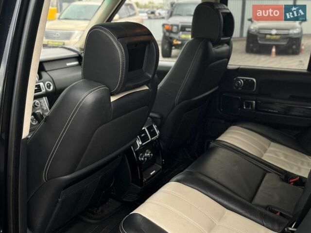 Чорний Ленд Ровер Рендж Ровер, об'ємом двигуна 5 л та пробігом 129 тис. км за 24999 $, фото 27 на Automoto.ua