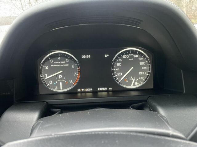 Черный Ленд Ровер Рендж Ровер, объемом двигателя 5 л и пробегом 218 тыс. км за 14999 $, фото 16 на Automoto.ua