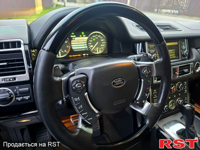 Черный Ленд Ровер Рендж Ровер, объемом двигателя 5 л и пробегом 199 тыс. км за 17000 $, фото 6 на Automoto.ua
