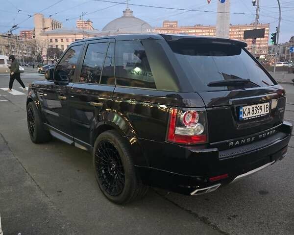 Черный Ленд Ровер Рендж Ровер, объемом двигателя 5 л и пробегом 210 тыс. км за 17000 $, фото 5 на Automoto.ua