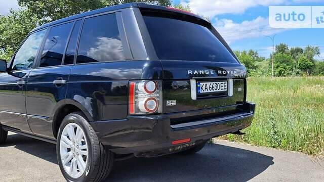 Черный Ленд Ровер Рендж Ровер, объемом двигателя 5 л и пробегом 184 тыс. км за 12800 $, фото 3 на Automoto.ua