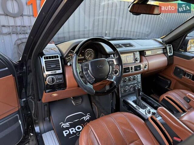 Черный Ленд Ровер Рендж Ровер, объемом двигателя 5 л и пробегом 230 тыс. км за 17900 $, фото 14 на Automoto.ua