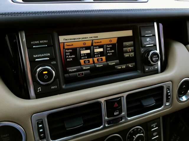 Чорний Ленд Ровер Рендж Ровер, об'ємом двигуна 5 л та пробігом 100 тис. км за 28500 $, фото 70 на Automoto.ua