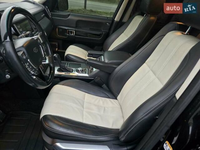 Черный Ленд Ровер Рендж Ровер, объемом двигателя 5 л и пробегом 190 тыс. км за 17000 $, фото 43 на Automoto.ua