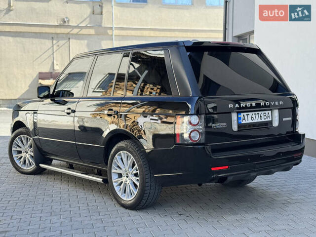 Черный Ленд Ровер Рендж Ровер, объемом двигателя 5 л и пробегом 225 тыс. км за 13500 $, фото 2 на Automoto.ua