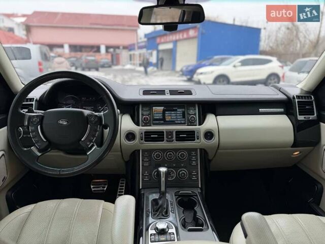 Чорний Ленд Ровер Рендж Ровер, об'ємом двигуна 5 л та пробігом 163 тис. км за 11990 $, фото 21 на Automoto.ua